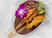 2. Kylling Satay (4 stk)